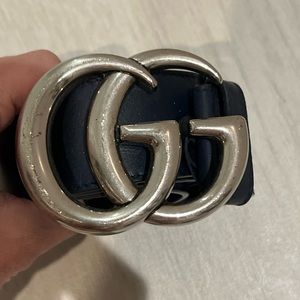 Gucci Belt Navy